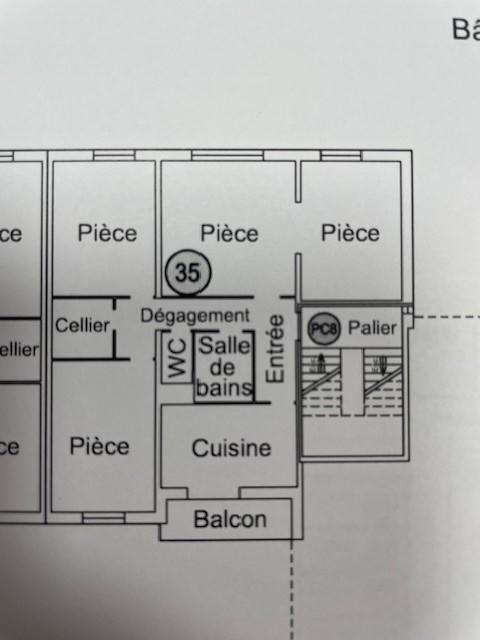 Appartement ancien - 80 m² - 4 pièces