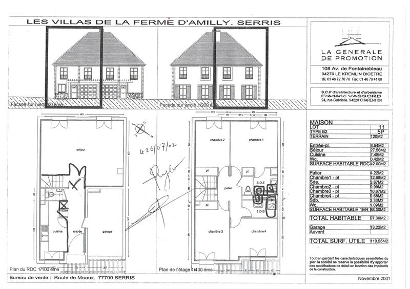 Maison - 97 m² - 5 pièces
