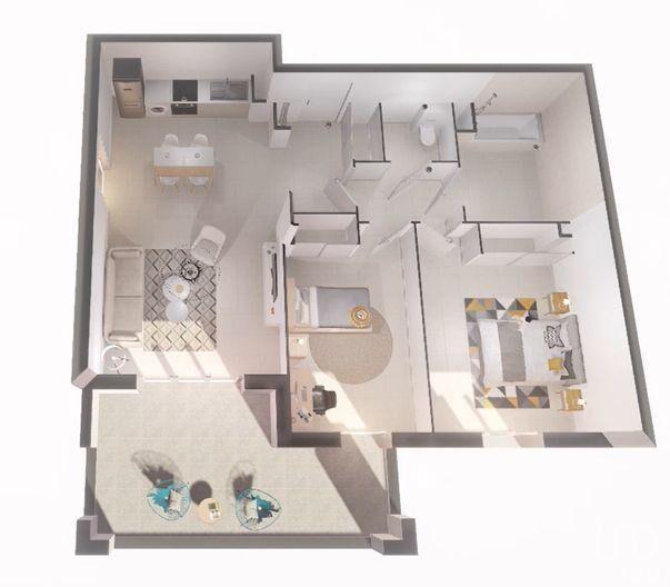 Appartement - 63 m² - 3 pièces