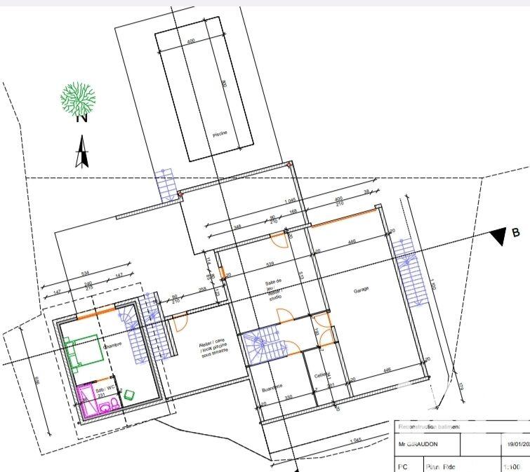 Maison - 182 m² - 7 pièces