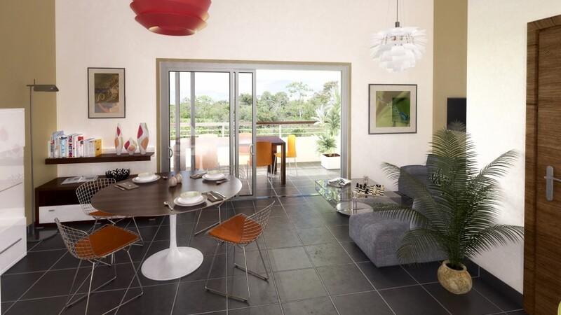 Appartement - 42 m² - 2 pièces