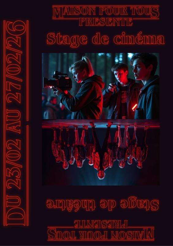 Stage "Théâtre/Cinéma" à la Maison Pour Tous