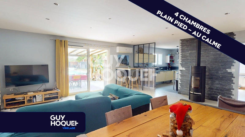 Maison - 124 m² - 5 pièces