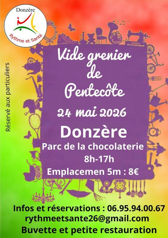 Vide grenier de pentecôte