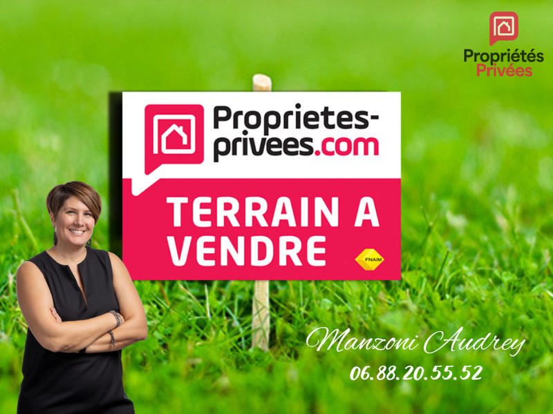Terrain constructible - 1 099 m²