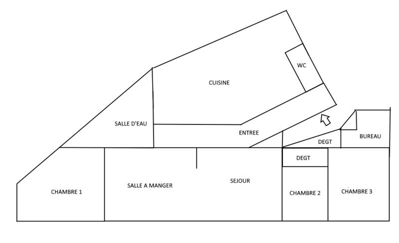Appartement - 98 m² - 4 pièces
