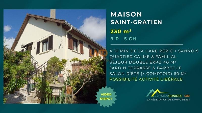 Maison - 230 m² - 9 pièces