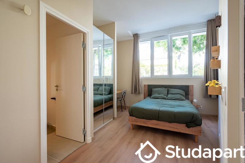 Chambre - 19 m² - 1 pièce