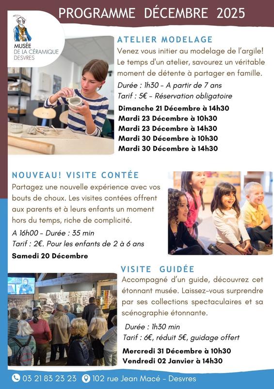 Musée de la Céramique - Décembre 2026