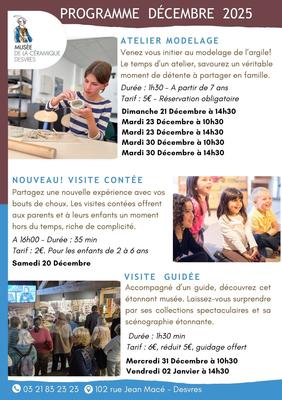 Musée de la Céramique - Décembre 2026