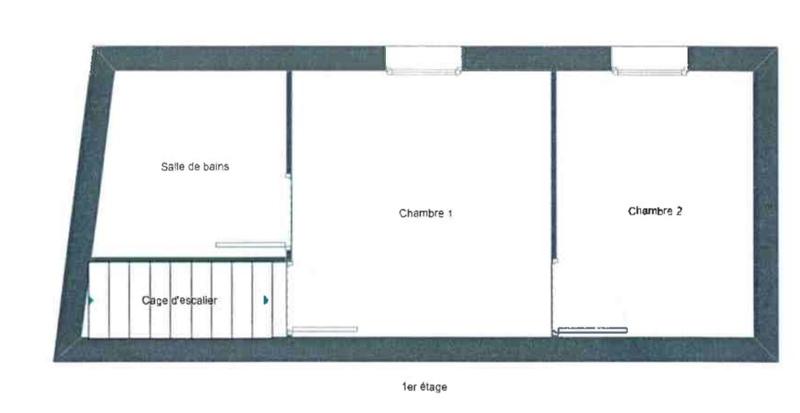 Maison - 55 m² - 3 pièces