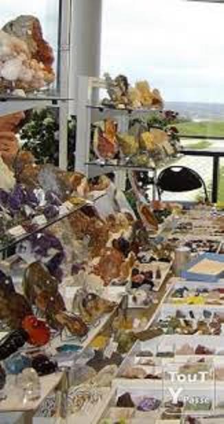 25ème salon exposition de minéraux - bijoux - fossiles - trésors de la terre