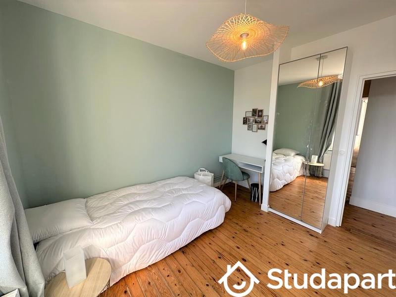 Chambre - 14 m² - 1 pièce