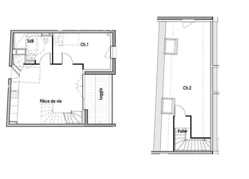 Appartement - 71 m² - 3 pièces