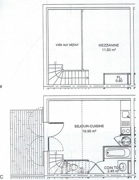 Maison - 34 m² - 2 pièces