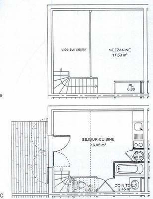 Maison - 34 m² - 2 pièces
