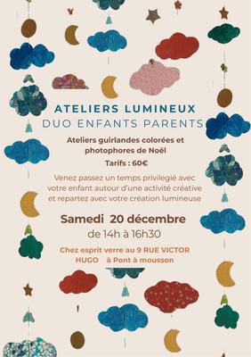 Ateliers Lumineux : Enfants-Parents