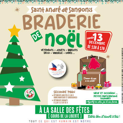 Braderie solidaire de noël