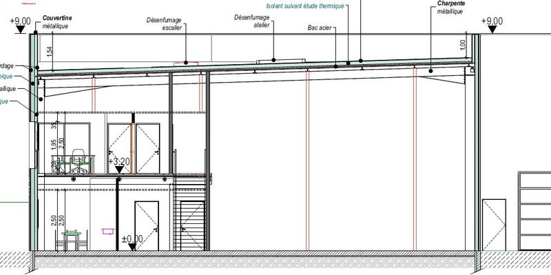Local d'activités - 3 486 m²