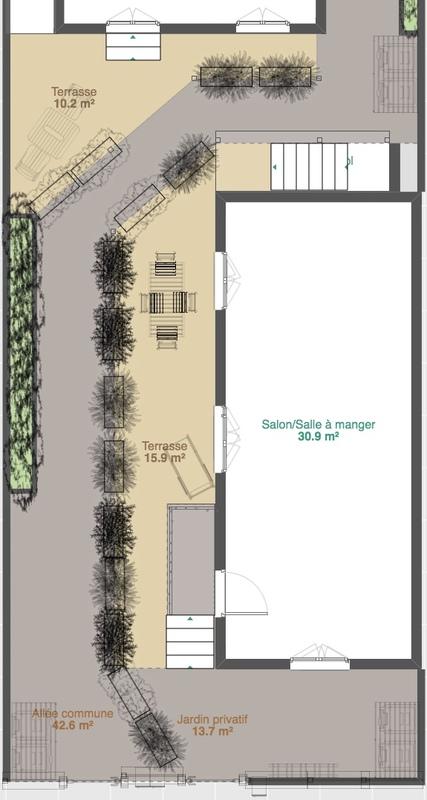 Maison - 65 m² - 4 pièces