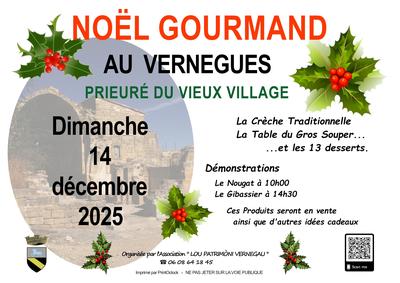 Noël gourmand au Vernègues