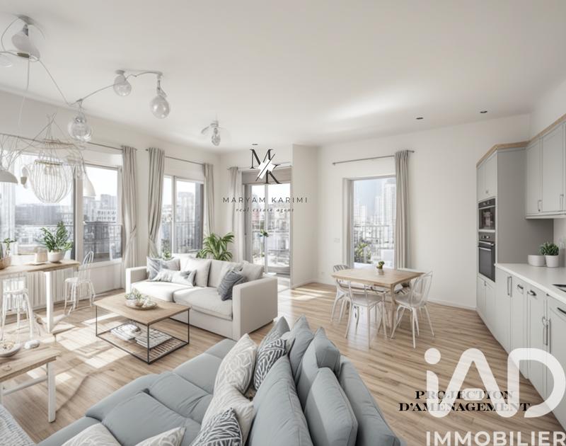 Appartement - 96 m² - 5 pièces