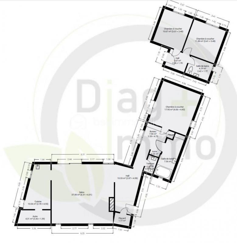 Maison traditionnelle - 130 m² - 5 pièces