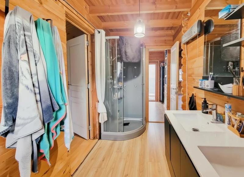 Maison de bois - 83 m² - 4 pièces