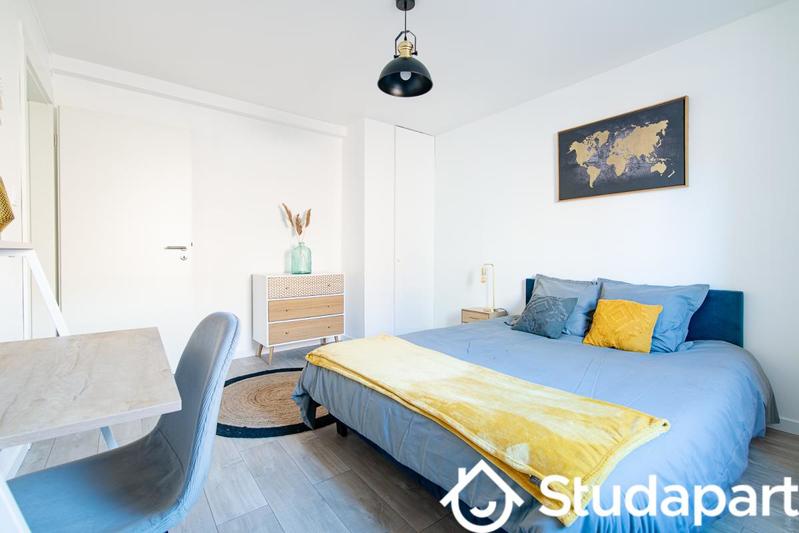 Chambre - 16 m² - 1 pièce