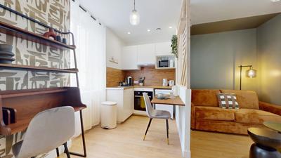Studio - 16 m² - 2 pièces