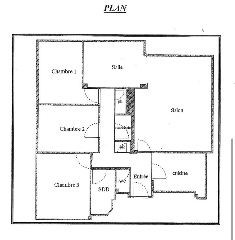 Appartement - 81 m² - 5 pièces