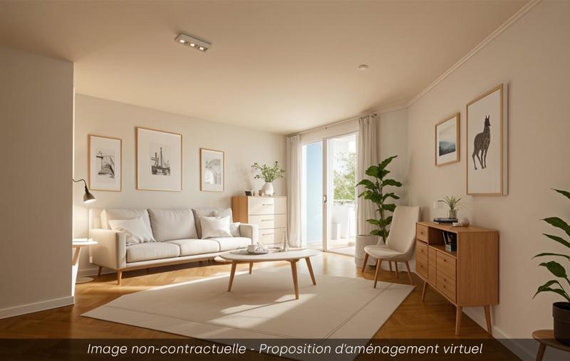 Appartement - 65 m² - 3 pièces