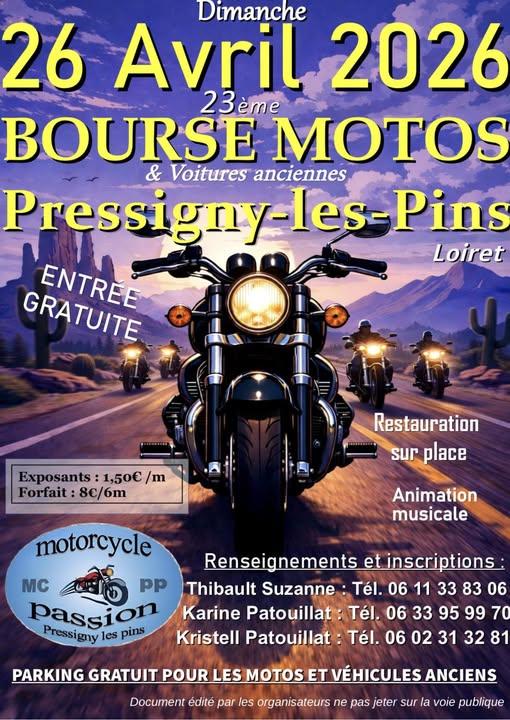 23ème bourse motos et voitures anciennes