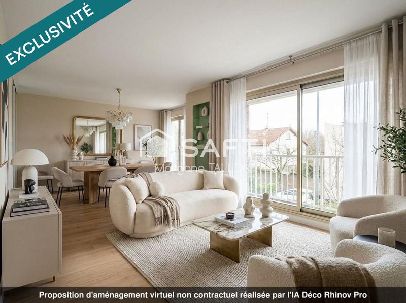 Appartement - 76 m² - 4 pièces
