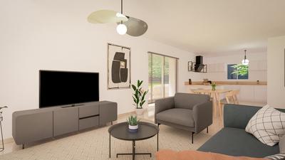 Maison - 93 m² - 5 pièces