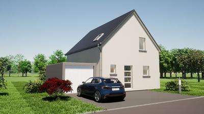 Maison - 90 m² - 5 pièces