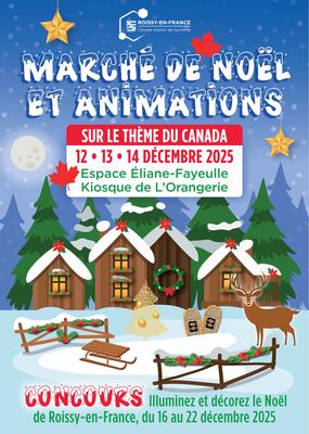 Marché de Noël à Roissy-en-France