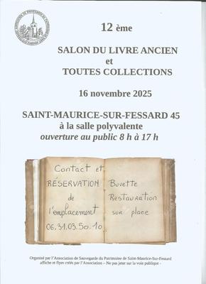 12ème salon du livre ancien et toutes collections