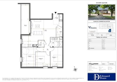 Appartement - 82 m² - 4 pièces