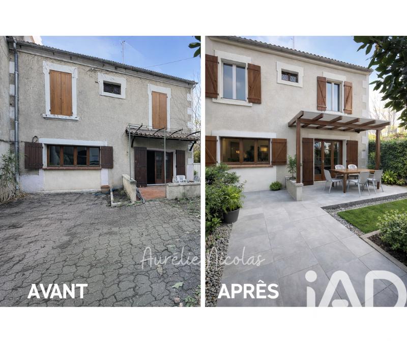 Maison de ville - 118 m² - 4 pièces