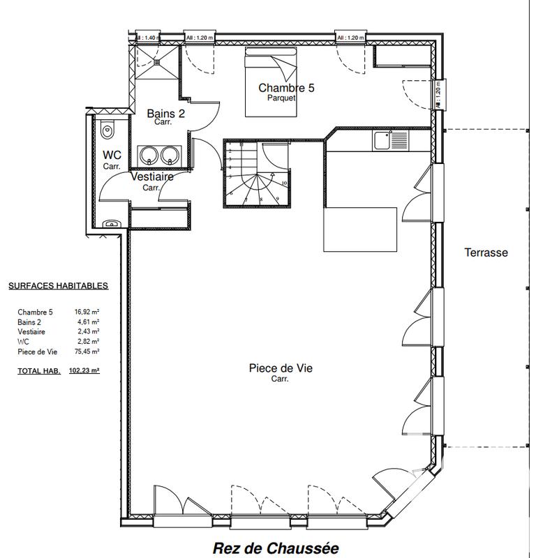Maison - 185 m² - 6 pièces