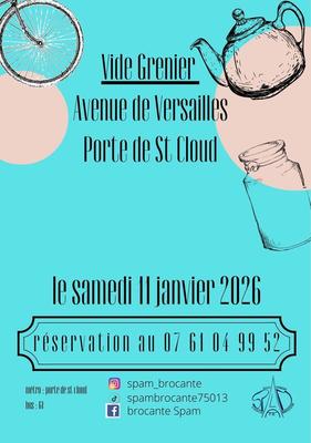 Vide grenier saint cloud