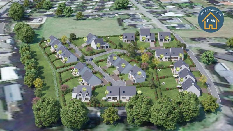 Terrain de lotissements - 372 m²