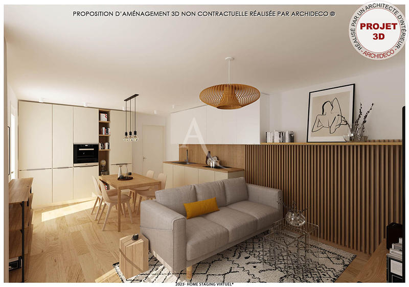 Maison - 59 m² - 3 pièces