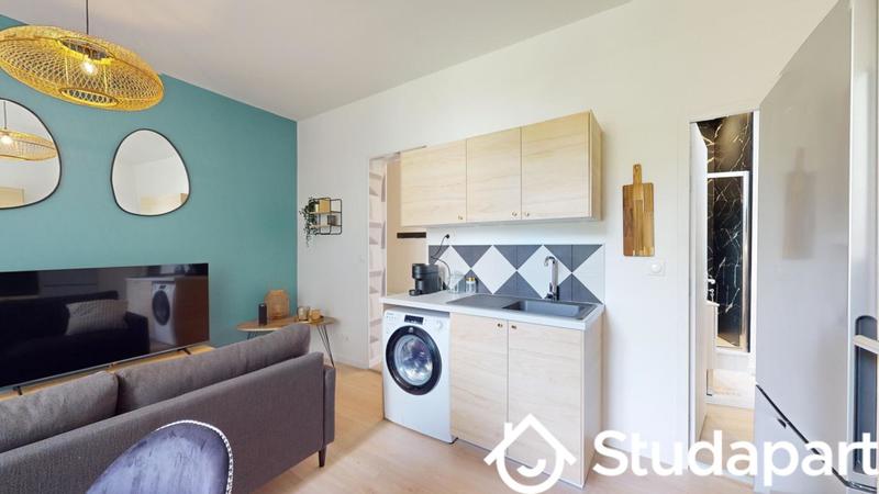 Chambre - 9 m² - 1 pièce