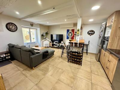 Maison de village - 80 m² - 4 pièces