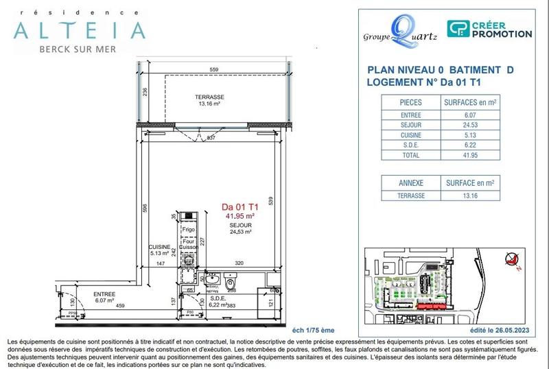 Appartement - 53 m² - 3 pièces