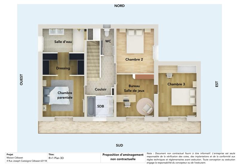 Maison - 115 m² - 6 pièces