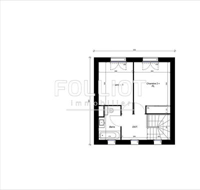 Maison - 60 m² - 3 pièces
