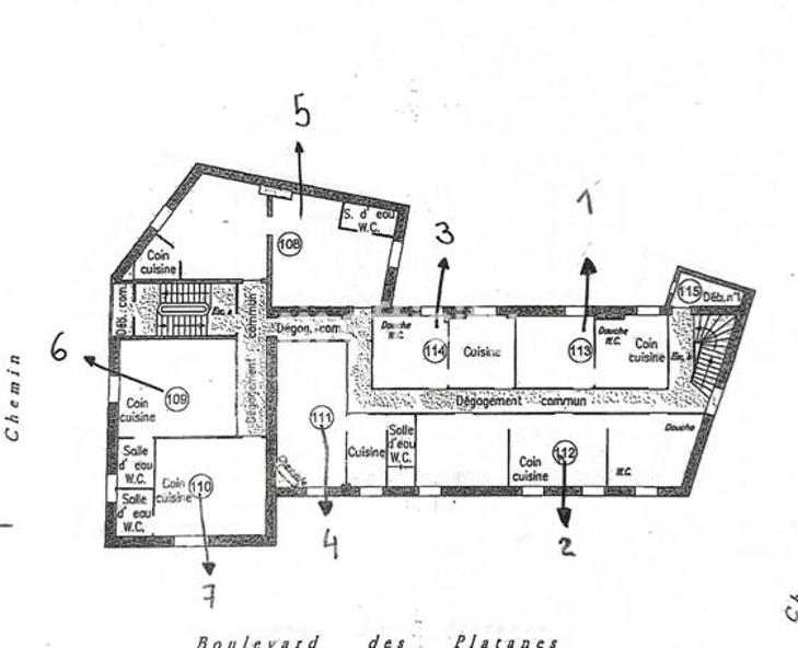 Appartement - 26 m² - 1 pièce